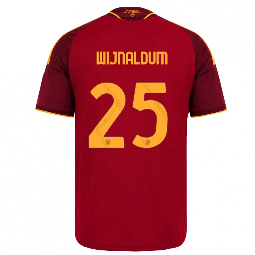 Danxen Herren Georginio Wijnaldum #25 Rot Gold Gelb Heimtrikot Trikot 2026/27 T-Shirt Schweiz