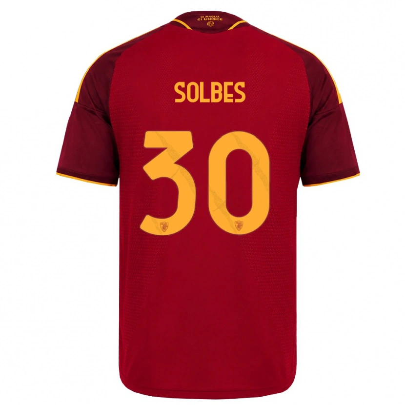 Danxen Herren Ricardo Solbes #30 Rot Gold Gelb Heimtrikot Trikot 2026/27 T-Shirt Schweiz