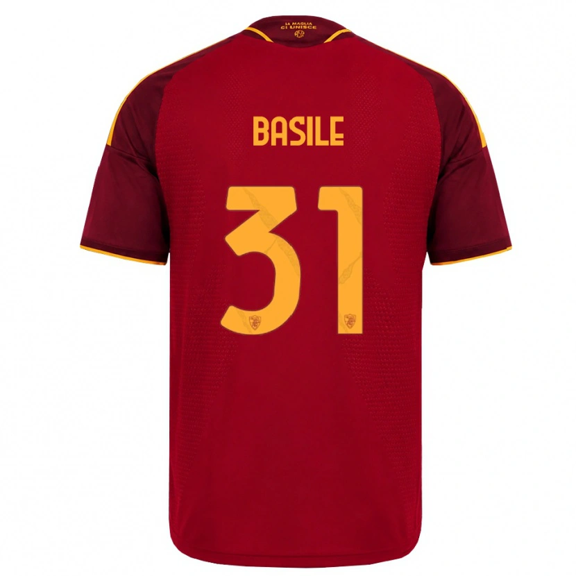 Danxen Herren Filippo Basile #31 Rot Gold Gelb Heimtrikot Trikot 2026/27 T-Shirt Schweiz
