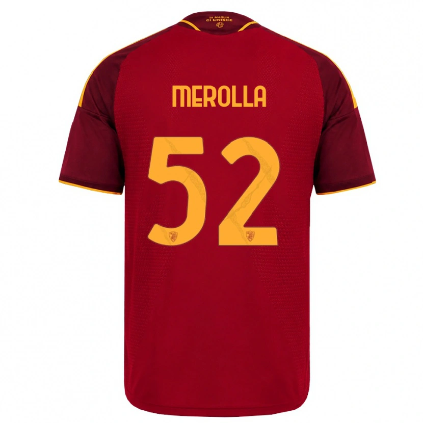 Danxen Herren Liliana Merolla #52 Rot Gold Gelb Heimtrikot Trikot 2026/27 T-Shirt Schweiz