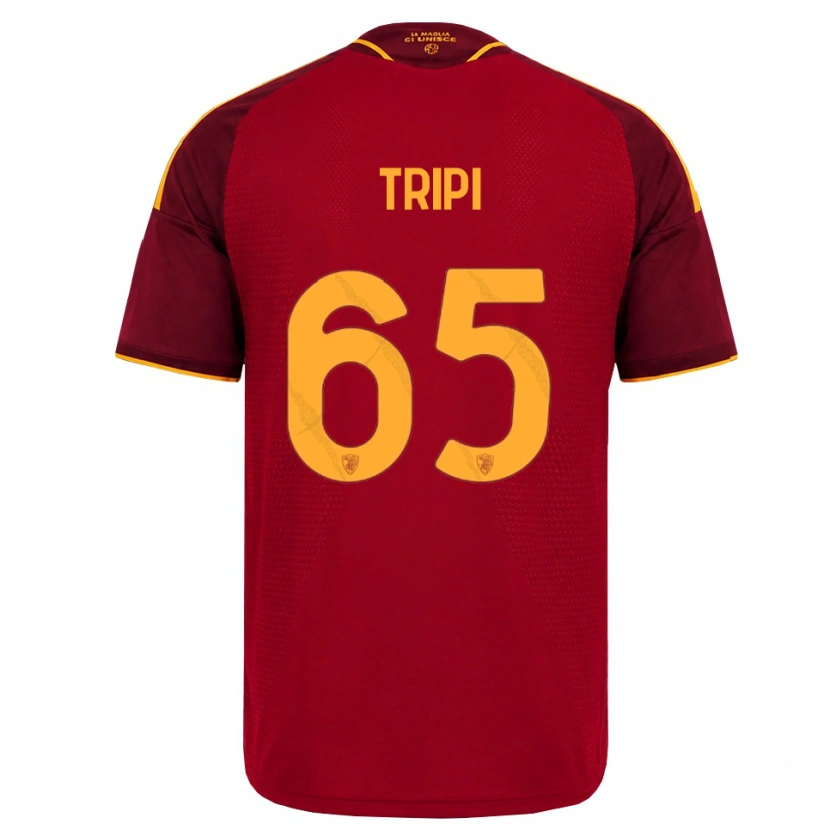 Danxen Herren Filippo Tripi #65 Rot Gold Gelb Heimtrikot Trikot 2026/27 T-Shirt Schweiz