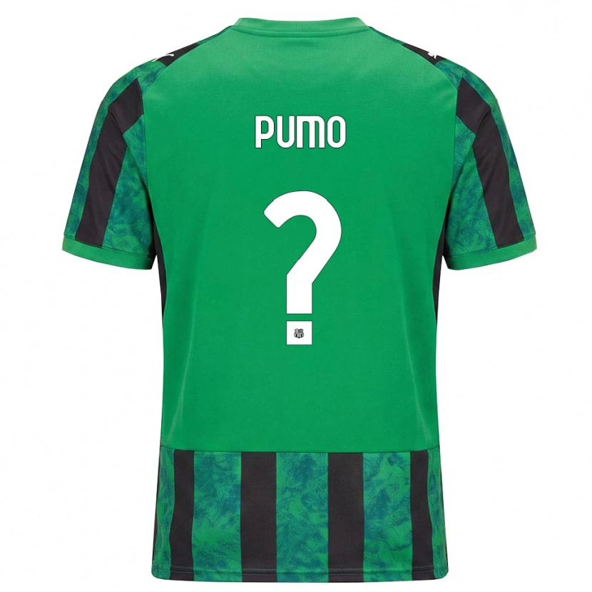 Danxen Herren Samuele Pumo #0 Grün Schwarz Weiß Heimtrikot Trikot 2026/27 T-Shirt Schweiz