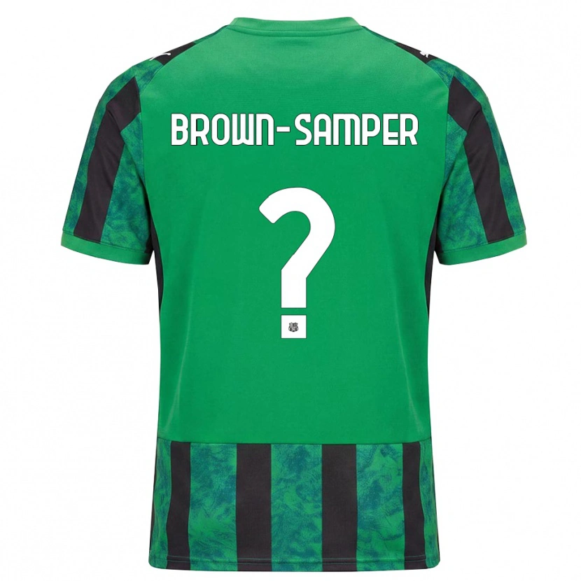 Danxen Herren Isaac Brown-Samper #0 Grün Schwarz Weiß Heimtrikot Trikot 2026/27 T-Shirt Schweiz