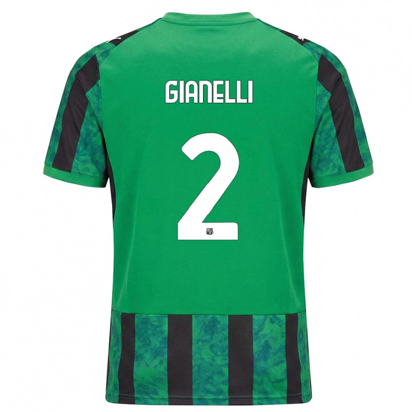 Danxen Herren Christian Gianelli #2 Grün Schwarz Weiß Heimtrikot Trikot 2026/27 T-Shirt Schweiz