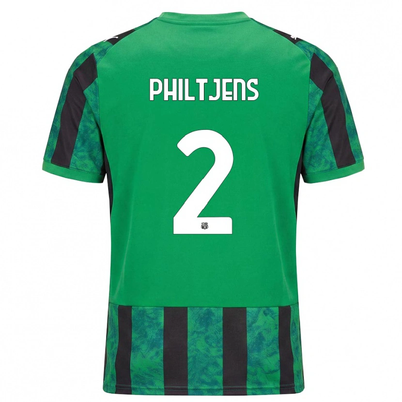 Danxen Herren Davina Philtjens #2 Grün Schwarz Weiß Heimtrikot Trikot 2026/27 T-Shirt Schweiz