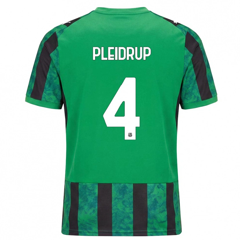 Danxen Herren Caroline Pleidrup #4 Grün Schwarz Weiß Heimtrikot Trikot 2026/27 T-Shirt Schweiz