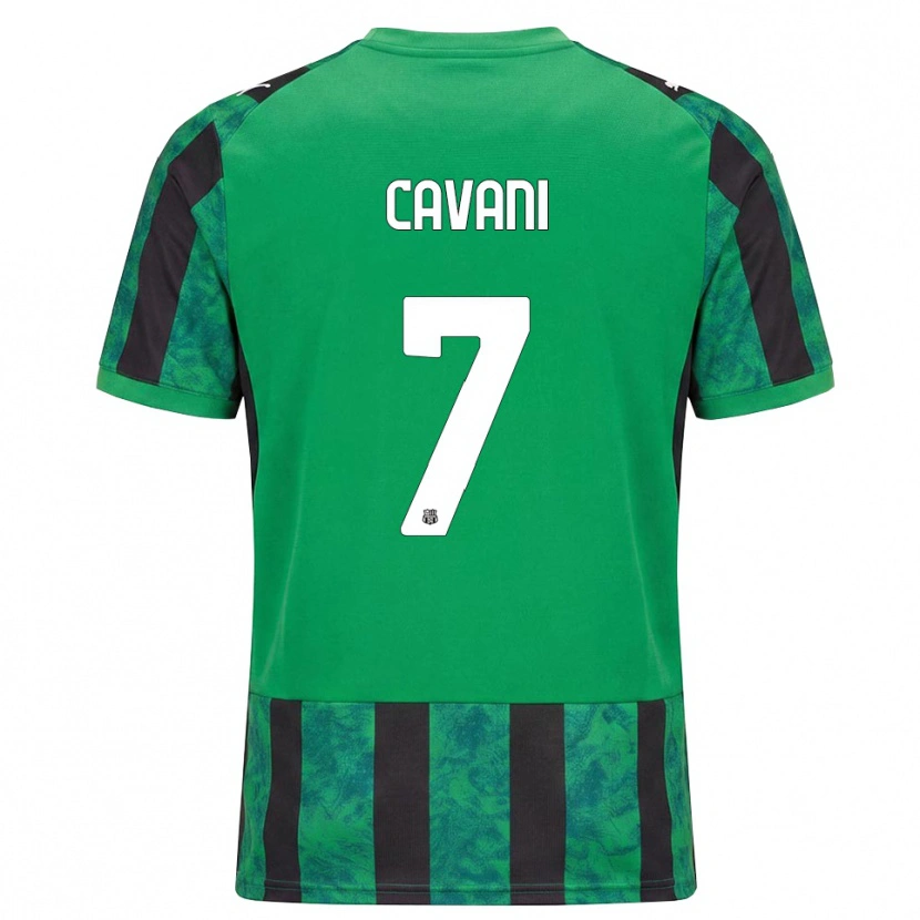 Danxen Herren Lorenzo Cavani #7 Grün Schwarz Weiß Heimtrikot Trikot 2026/27 T-Shirt Schweiz
