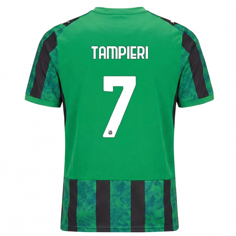Danxen Herren Diego Tampieri #7 Grün Schwarz Weiß Heimtrikot Trikot 2026/27 T-Shirt Schweiz