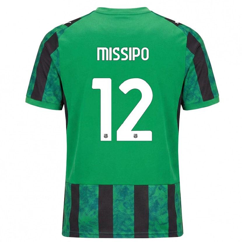 Danxen Herren Kassandra Missipo #12 Grün Schwarz Weiß Heimtrikot Trikot 2026/27 T-Shirt Schweiz