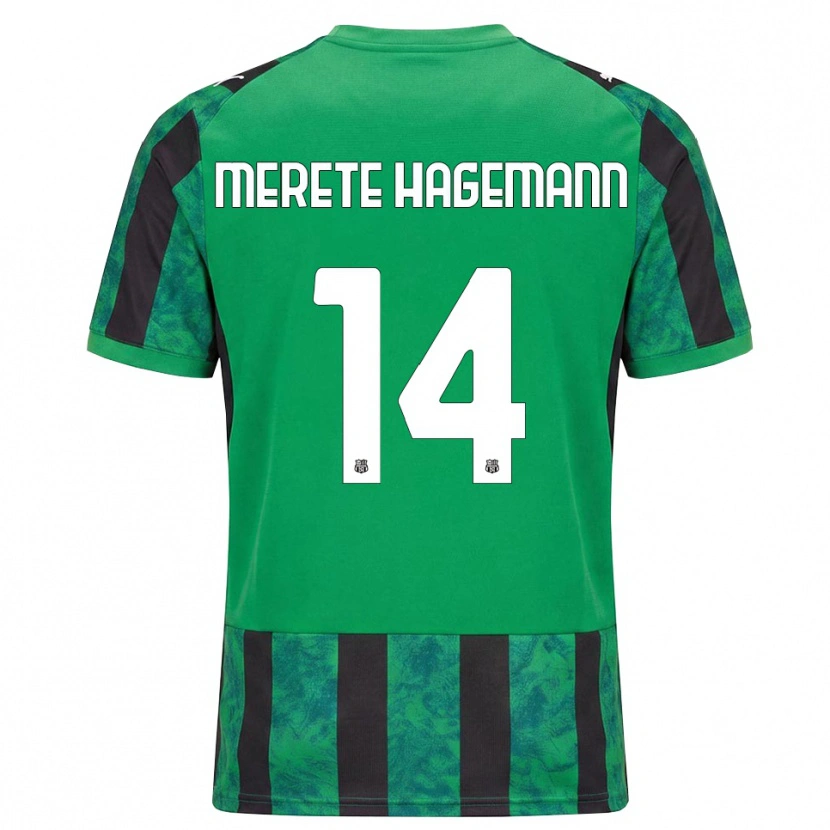Danxen Herren Maja Merete Hagemann #14 Grün Schwarz Weiß Heimtrikot Trikot 2026/27 T-Shirt Schweiz