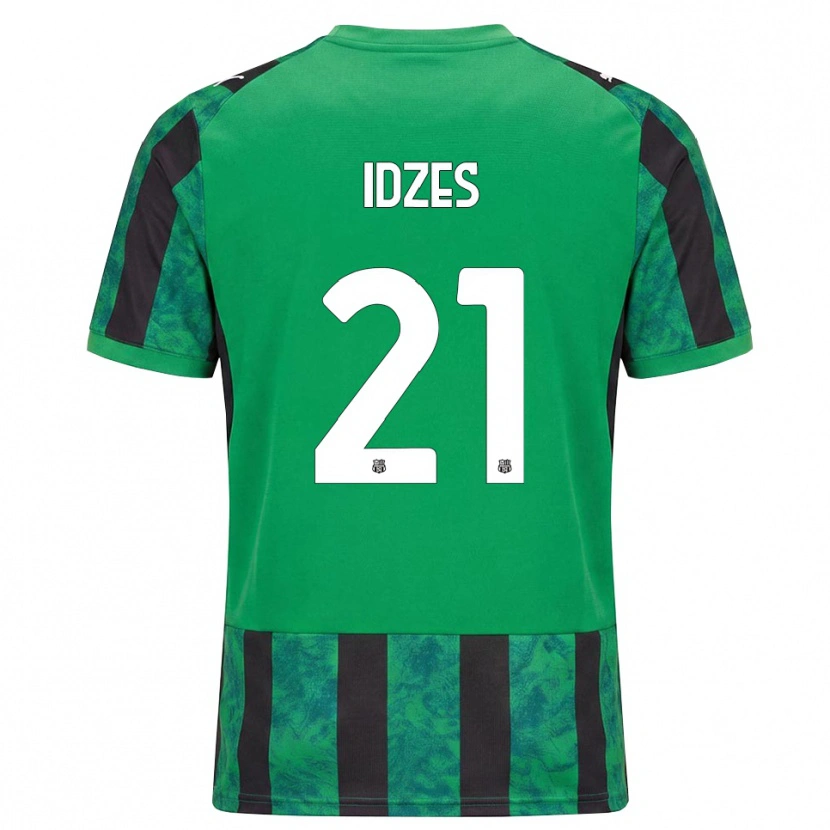Danxen Herren Jay Idzes #21 Grün Schwarz Weiß Heimtrikot Trikot 2026/27 T-Shirt Schweiz