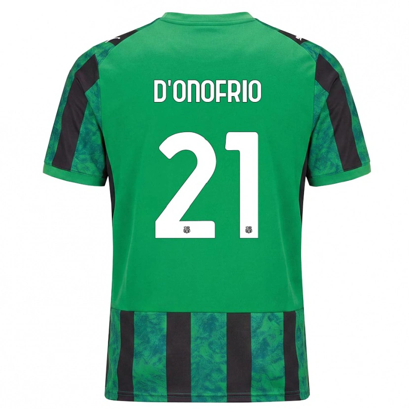 Danxen Herren Karol D'onofrio #21 Grün Schwarz Weiß Heimtrikot Trikot 2026/27 T-Shirt Schweiz