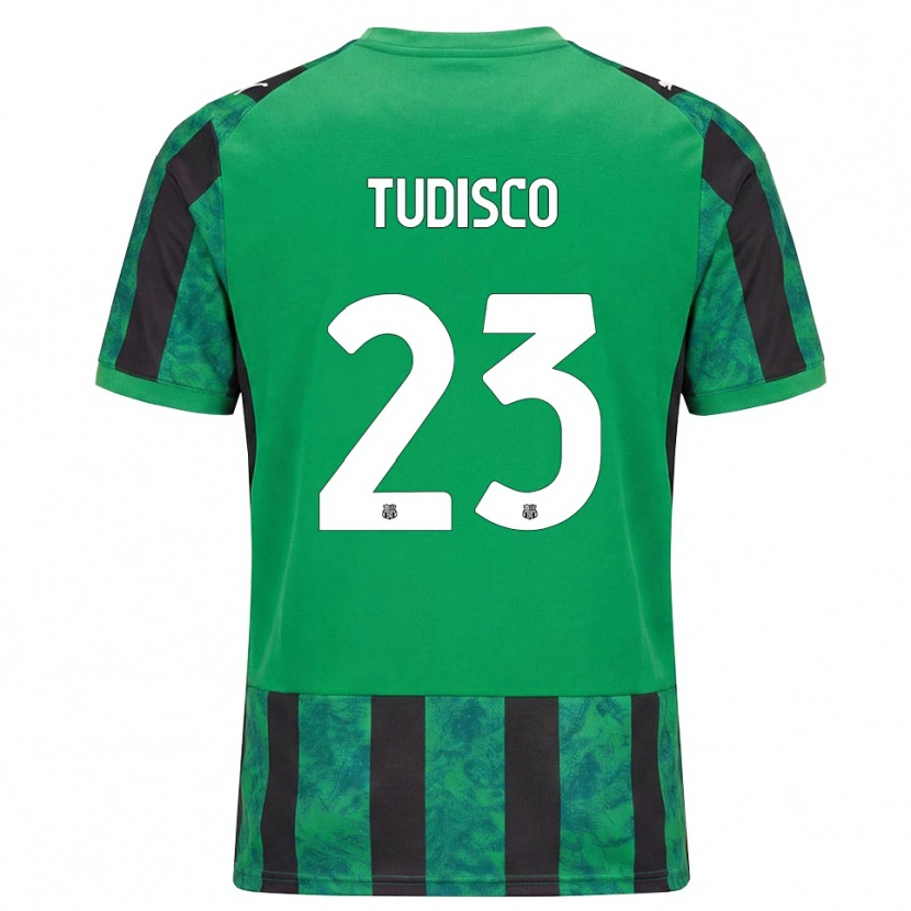 Danxen Herren Giorgia Tudisco #23 Grün Schwarz Weiß Heimtrikot Trikot 2026/27 T-Shirt Schweiz