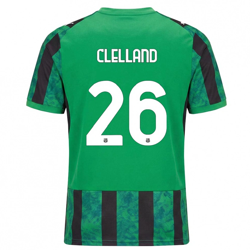 Danxen Herren Lana Clelland #26 Grün Schwarz Weiß Heimtrikot Trikot 2026/27 T-Shirt Schweiz