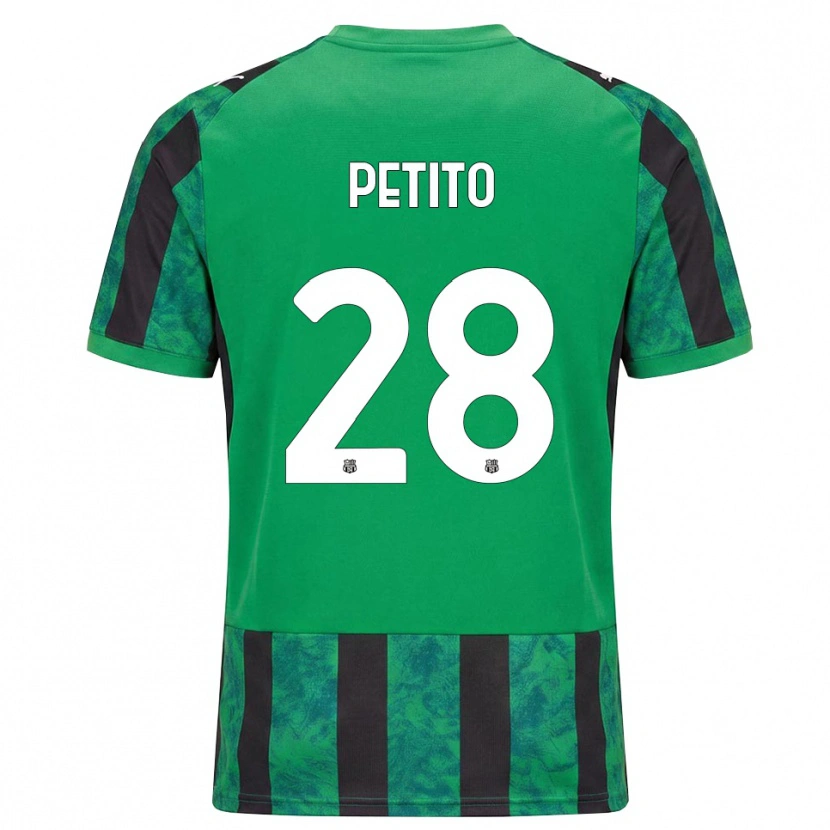 Danxen Herren Christian Petito #28 Grün Schwarz Weiß Heimtrikot Trikot 2026/27 T-Shirt Schweiz