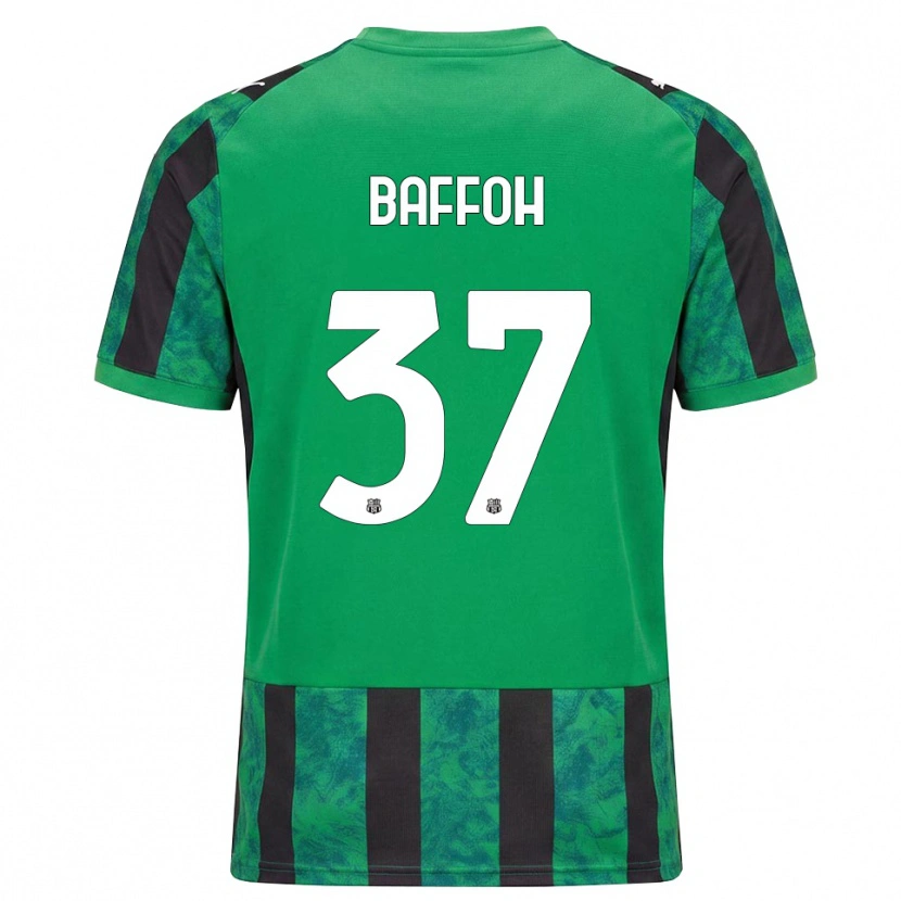 Danxen Herren Jeffrey Baffoh #37 Grün Schwarz Weiß Heimtrikot Trikot 2026/27 T-Shirt Schweiz