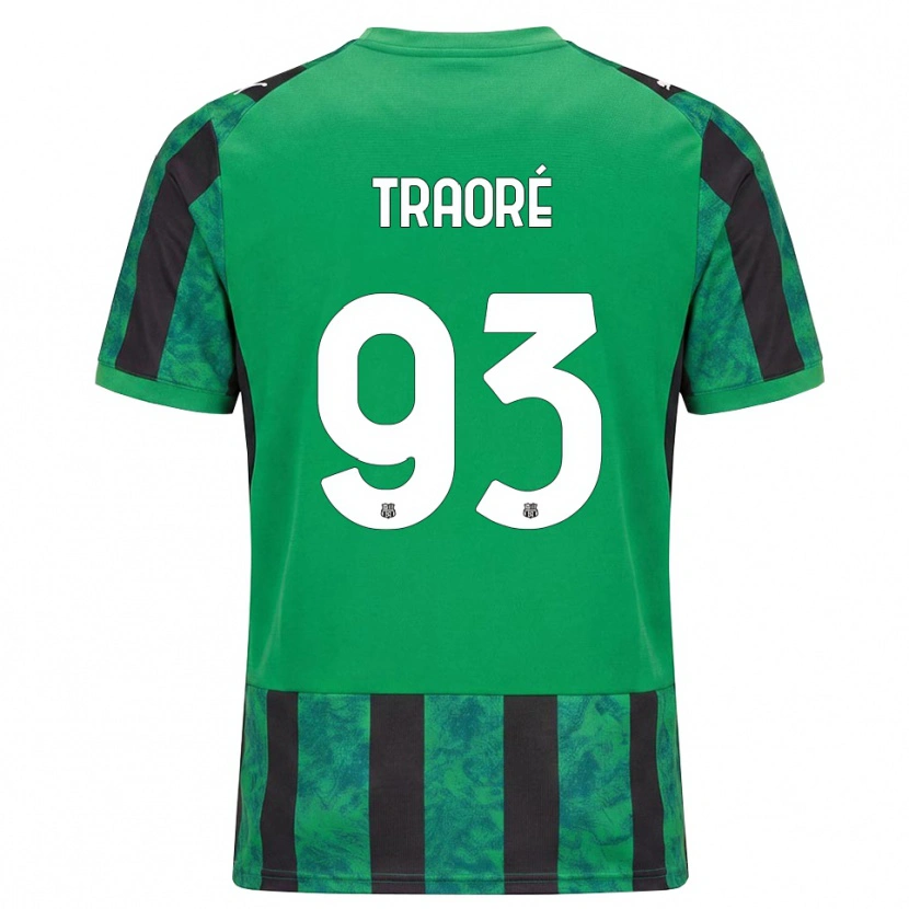 Danxen Herren Kadidia Traoré #93 Grün Schwarz Weiß Heimtrikot Trikot 2026/27 T-Shirt Schweiz