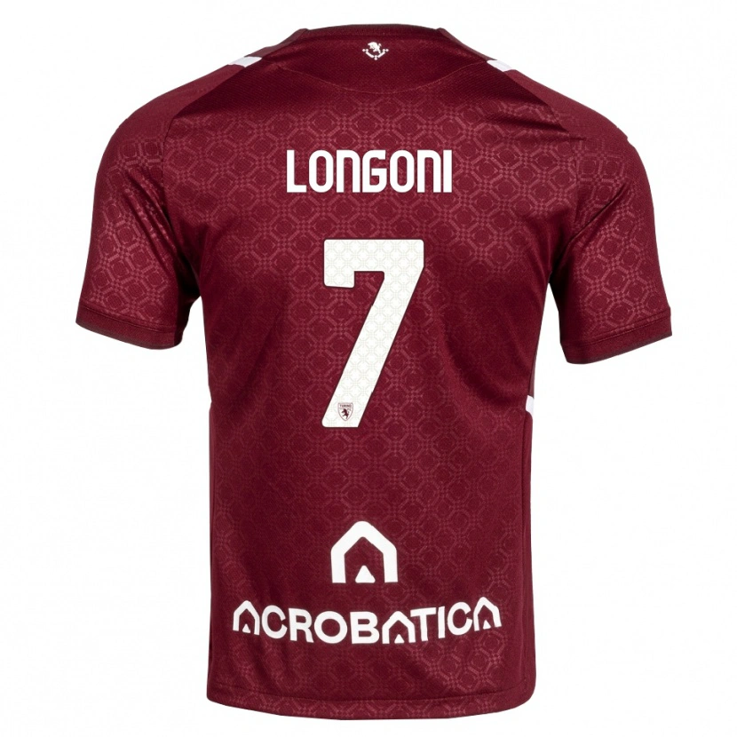 Danxen Herren Marco Longoni #7 Burgund Weiß Heimtrikot Trikot 2026/27 T-Shirt Schweiz