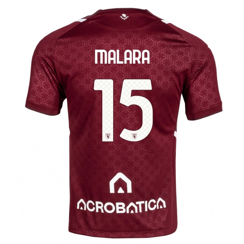 Danxen Herren Sara Malara #15 Burgund Weiß Heimtrikot Trikot 2026/27 T-Shirt Schweiz
