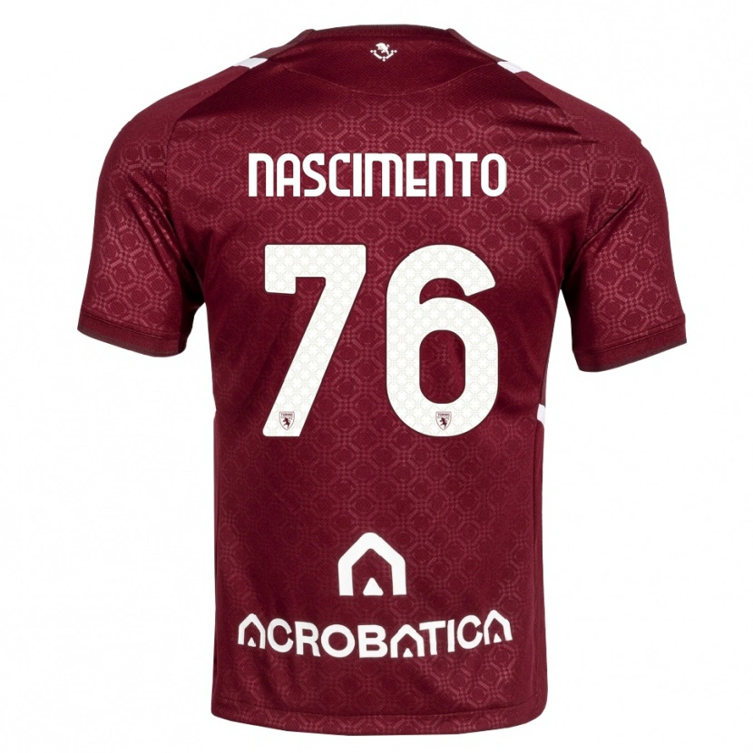 Danxen Herren Sandro Nascimento #76 Burgund Weiß Heimtrikot Trikot 2026/27 T-Shirt Schweiz