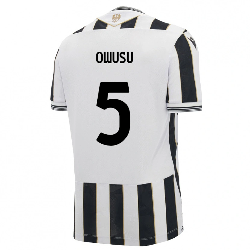 Danxen Herren Robert Owusu #5 Schwarz Weiß Pink Heimtrikot Trikot 2026/27 T-Shirt Schweiz