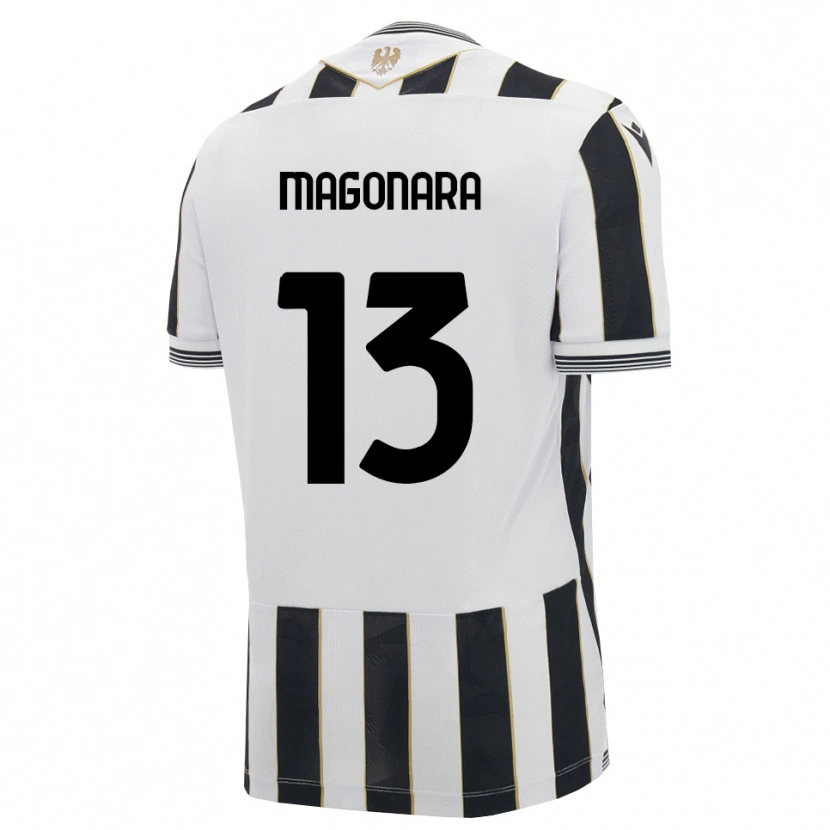 Danxen Herren Matteo Magonara #13 Schwarz Weiß Pink Heimtrikot Trikot 2026/27 T-Shirt Schweiz