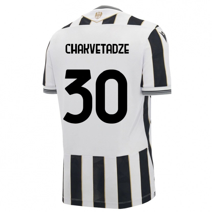 Danxen Herren Giorgi Chakvetadze #30 Schwarz Weiß Pink Heimtrikot Trikot 2026/27 T-Shirt Schweiz