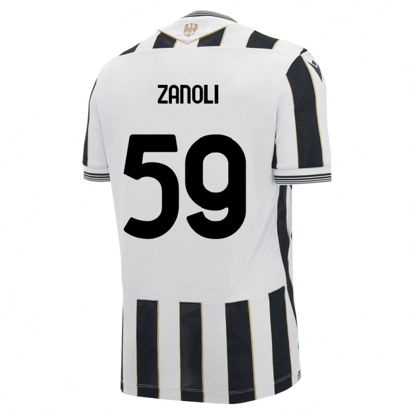Danxen Herren Alessandro Zanoli #59 Schwarz Weiß Pink Heimtrikot Trikot 2026/27 T-Shirt Schweiz