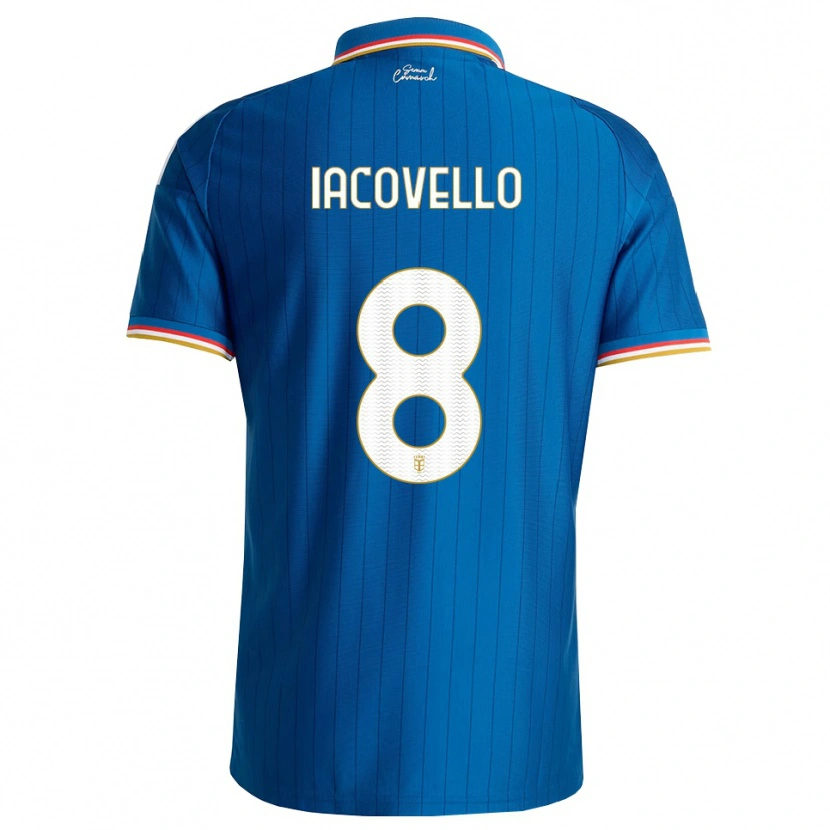 Danxen Herren Mattia Iacovello #8 Blau Weiß Rot Heimtrikot Trikot 2026/27 T-Shirt Schweiz