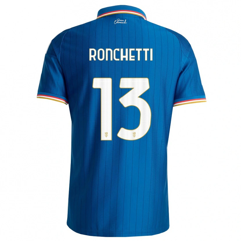 Danxen Herren Fabio Ronchetti #13 Blau Weiß Rot Heimtrikot Trikot 2026/27 T-Shirt Schweiz