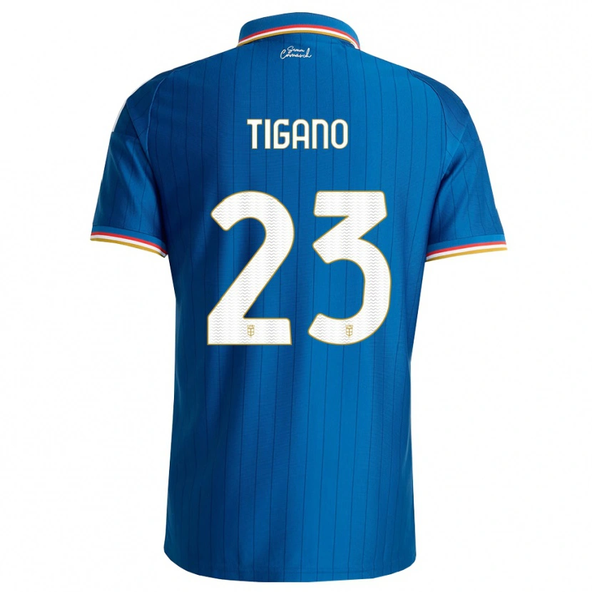 Danxen Herren Achille Tigano #23 Blau Weiß Rot Heimtrikot Trikot 2026/27 T-Shirt Schweiz