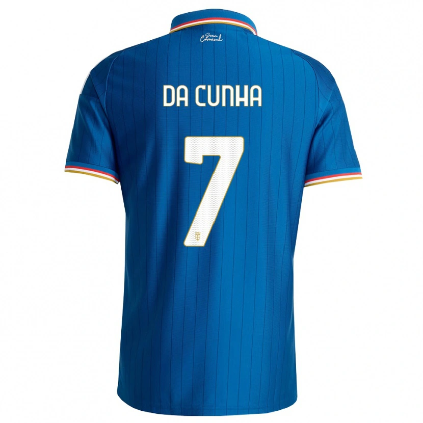 Danxen Herren Lucas Da Cunha #7 Blau Weiß Rot Heimtrikot Trikot 2026/27 T-Shirt Schweiz