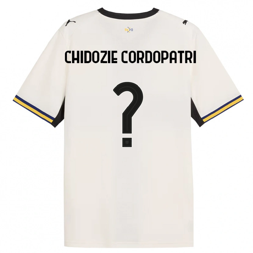 Danxen Herren Mark Chidozie Cordopatri #0 Creme Schwarz Gelb Heimtrikot Trikot 2026/27 T-Shirt Schweiz