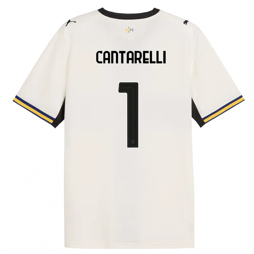 Danxen Herren Elia Cantarelli #1 Creme Schwarz Gelb Heimtrikot Trikot 2026/27 T-Shirt Schweiz