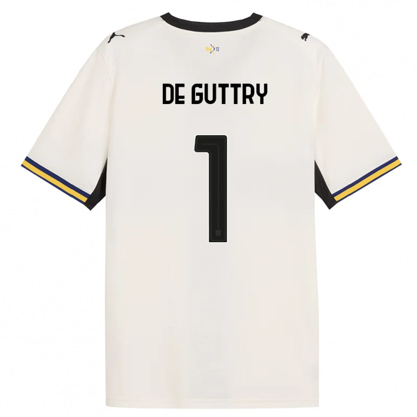Danxen Herren Elia De Guttry #1 Creme Schwarz Gelb Heimtrikot Trikot 2026/27 T-Shirt Schweiz