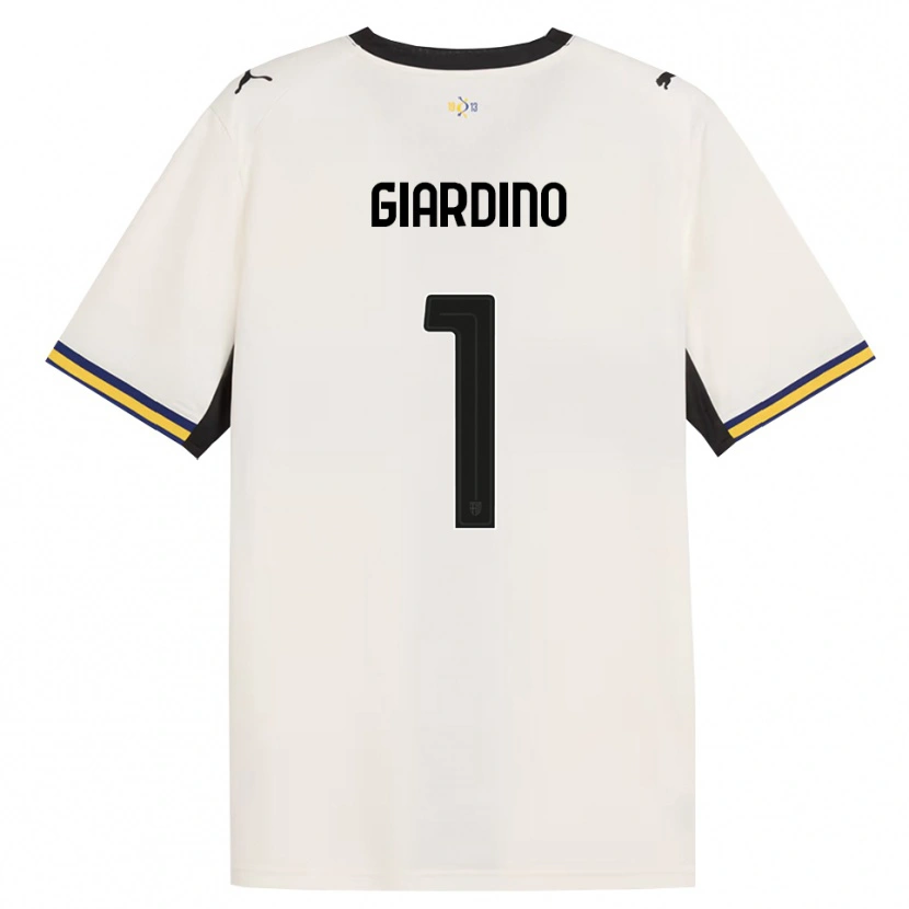 Danxen Herren Andrea Giardino #1 Creme Schwarz Gelb Heimtrikot Trikot 2026/27 T-Shirt Schweiz