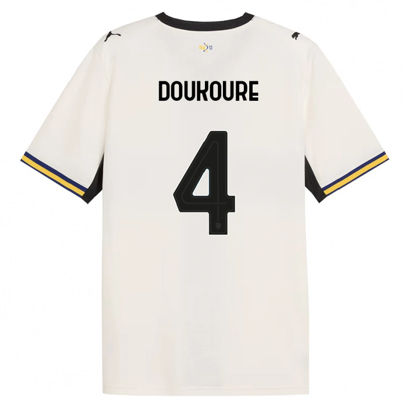 Danxen Herren Vamoussa Doukoure #4 Creme Schwarz Gelb Heimtrikot Trikot 2026/27 T-Shirt Schweiz