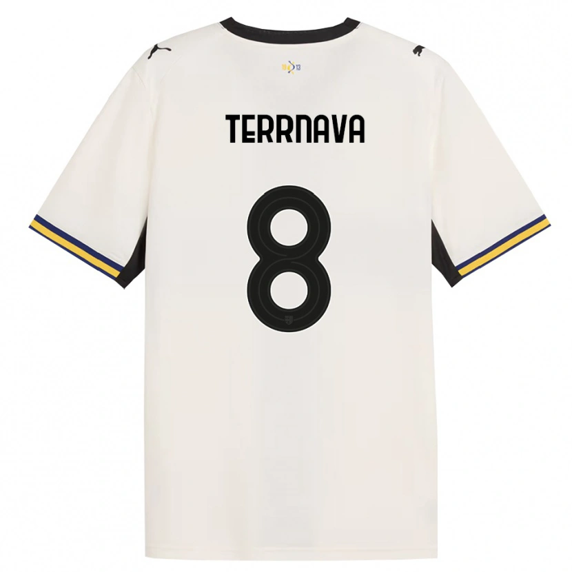 Danxen Herren Dren Terrnava #8 Creme Schwarz Gelb Heimtrikot Trikot 2026/27 T-Shirt Schweiz