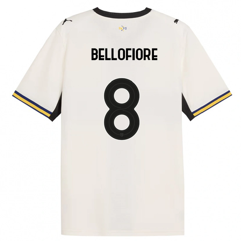 Danxen Herren Nicola Bellofiore #8 Creme Schwarz Gelb Heimtrikot Trikot 2026/27 T-Shirt Schweiz