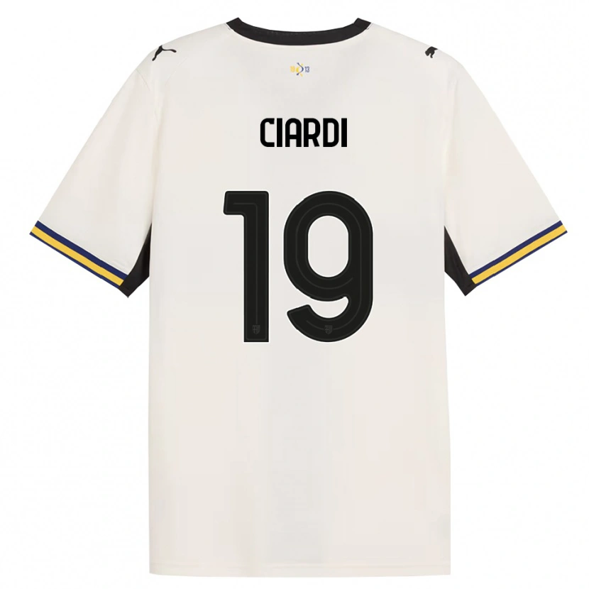 Danxen Herren Alessandro Ciardi #19 Creme Schwarz Gelb Heimtrikot Trikot 2026/27 T-Shirt Schweiz