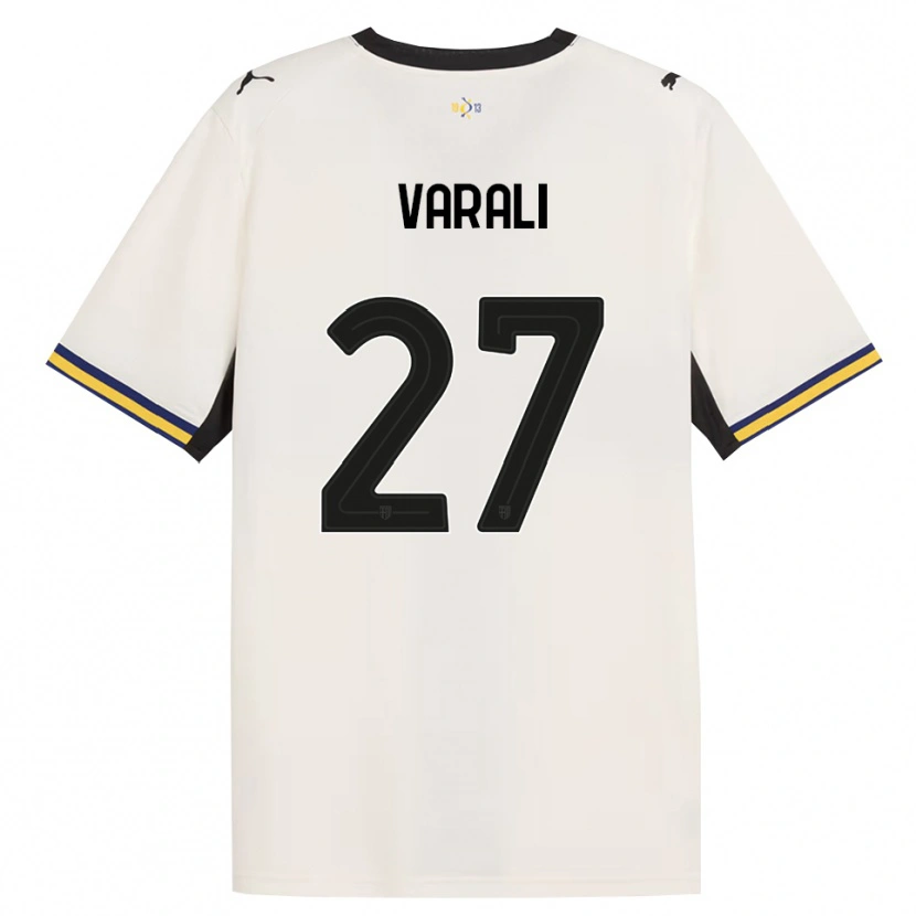 Danxen Herren Ludovico Varali #27 Creme Schwarz Gelb Heimtrikot Trikot 2026/27 T-Shirt Schweiz
