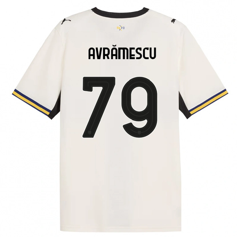 Danxen Herren Ianis Avrămescu #79 Creme Schwarz Gelb Heimtrikot Trikot 2026/27 T-Shirt Schweiz