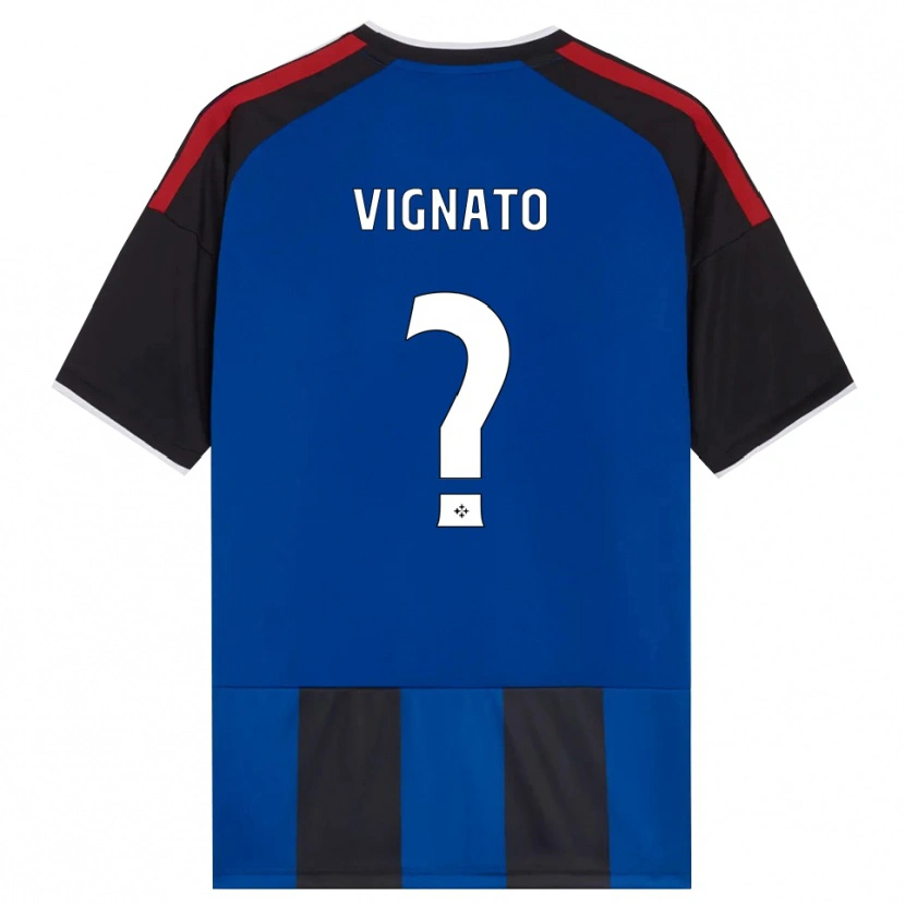 Danxen Herren Emanuel Vignato #0 Schwarz Rot Weiß Blau Heimtrikot Trikot 2026/27 T-Shirt Schweiz