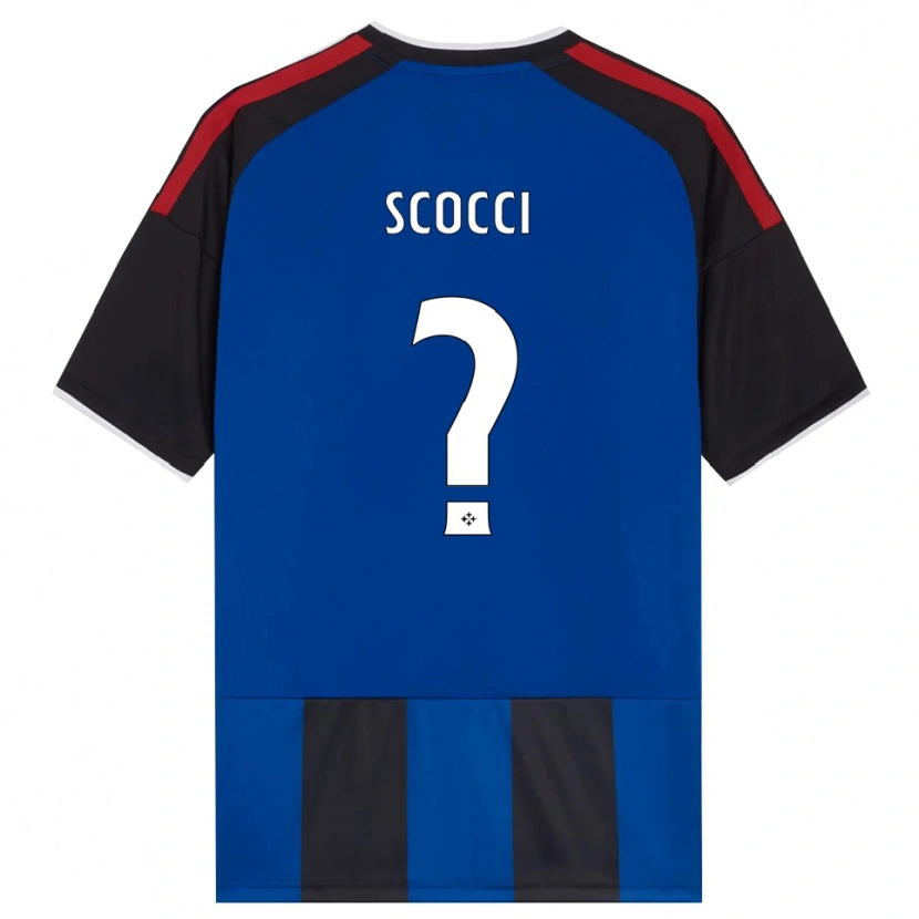 Danxen Herren Nicholas Scocci #0 Schwarz Rot Weiß Blau Heimtrikot Trikot 2026/27 T-Shirt Schweiz