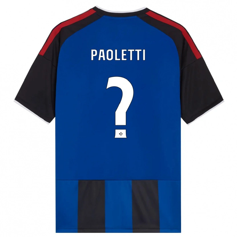 Danxen Herren Tommaso Paoletti #0 Schwarz Rot Weiß Blau Heimtrikot Trikot 2026/27 T-Shirt Schweiz