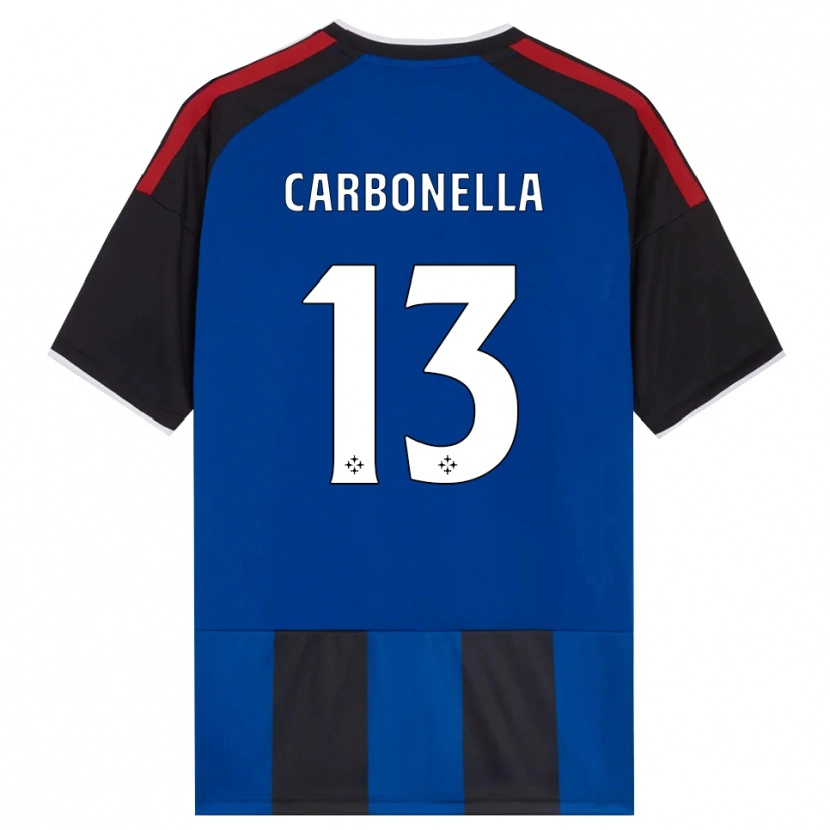 Danxen Herren Francesco Carbonella #13 Schwarz Rot Weiß Blau Heimtrikot Trikot 2026/27 T-Shirt Schweiz