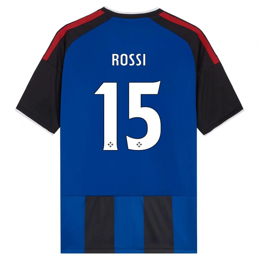 Danxen Herren Jacopo Rossi #15 Schwarz Rot Weiß Blau Heimtrikot Trikot 2026/27 T-Shirt Schweiz