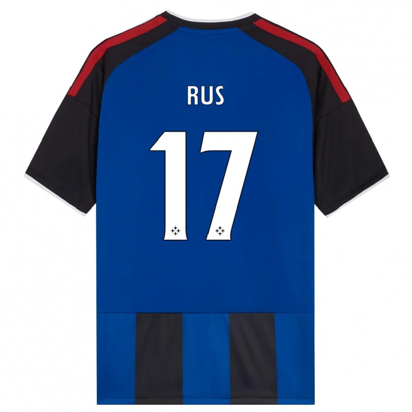 Danxen Herren Adrian Rus #17 Schwarz Rot Weiß Blau Heimtrikot Trikot 2026/27 T-Shirt Schweiz