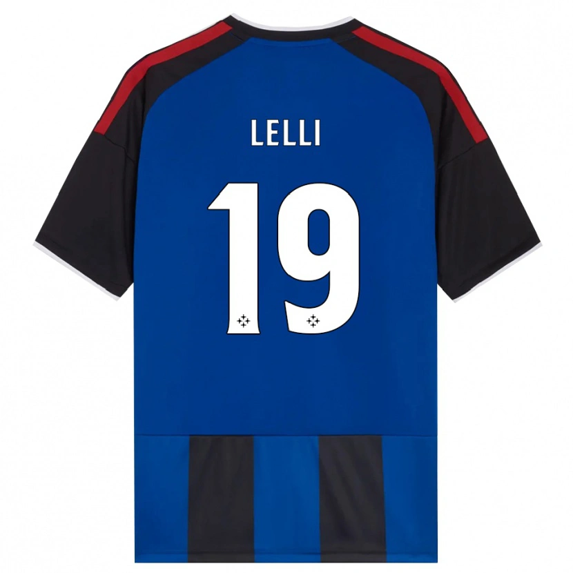 Danxen Herren Roberto Lelli #19 Schwarz Rot Weiß Blau Heimtrikot Trikot 2026/27 T-Shirt Schweiz
