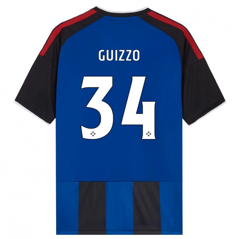 Danxen Herren Tommaso Guizzo #34 Schwarz Rot Weiß Blau Heimtrikot Trikot 2026/27 T-Shirt Schweiz